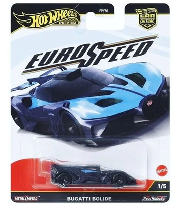 ホットウィール EURO SPEED BUGATTI BOLIDE INHAND 2025 Hot Wheels Premium Euro Speed ' BUGATTI BOLIDE