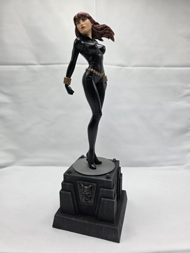 Marvel THE BLACK WIDOW 14 1/2" By Bowen Painted Statue Signed 1457/4000