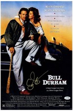 Susan Sarandon Signed Autographed 12x18 Bull Durham Photo ACOA