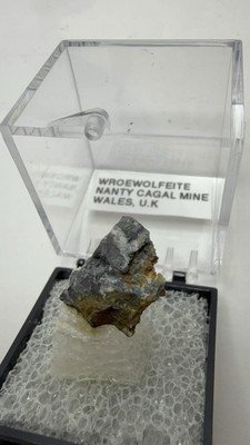 Natural Wroewolfeite Nanty Canal Mine Wales U.K Mounted Perky Mineral Specimen