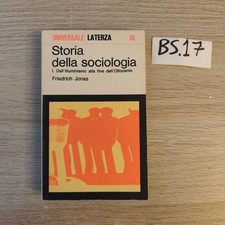 storia della sociologia 1 - laterza - Friedrich jonas 