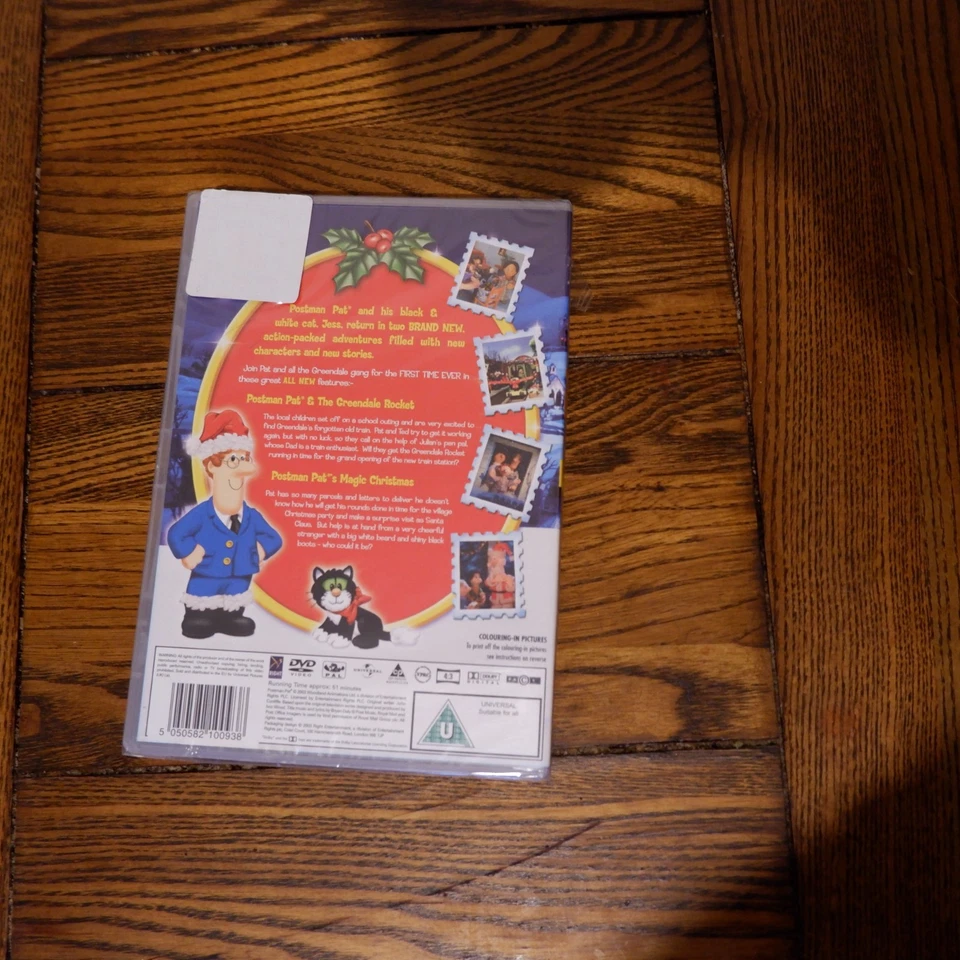 Postman Pat Magic Christmas R2 Film Movie Night NEW & SEALED DVD 2005 - Image 2 of 4