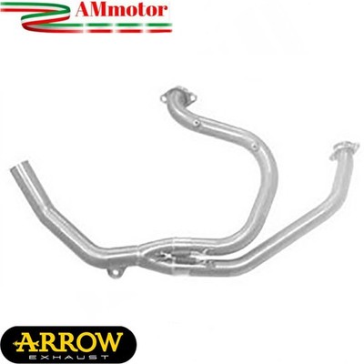 Auspuffkrümmer Honda Africa Twin 750 2001 Arrow für Motorrad Edelstahl Racing