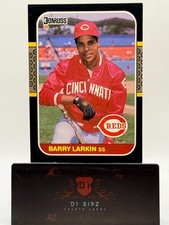 1987 Donruss Barry Larkin #492 (RC)