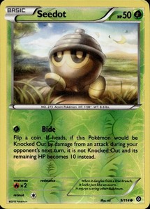 Seedot Common XY - Steam Siege 9/114 NM
