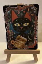 ACEO Art Card/cat collage-be someone’s sunshine