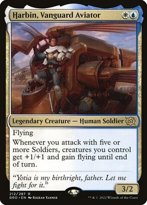 [MTG] Harbin, Vanguard Aviator (212) (BRO) LP-HP