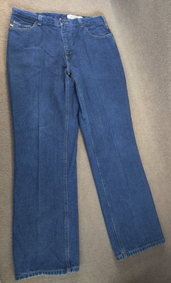 Carhartt FR Relaxed Blue Denim Jeans Mens 35x32 Work Pants 2112 Cat 2 280-83