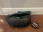 Brookstone Heated Kneading Neck & Shoulder Massage Cushion Corded Black/Blue — photo 3