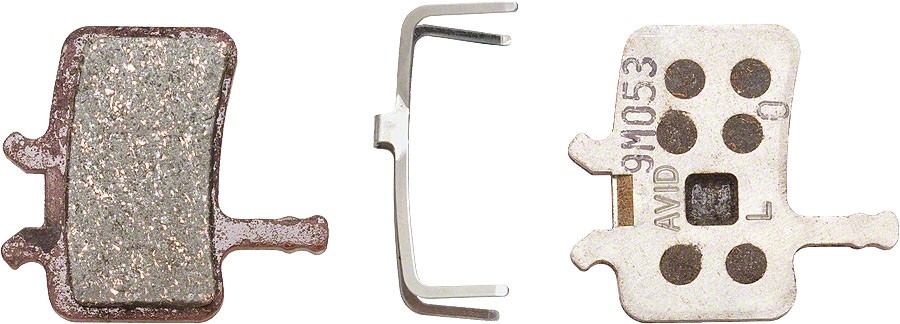 Дисковые тормозные колодки Avid Organic для Juicy - BB7 с алюминиевой подложкой бесшумные - 5490₽