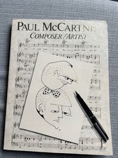 BEATLES McCartney 1981 Composer / Artist SHEET MUSIC Big 3 272 Page SONG BOOK