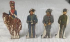 ***VINTAGE MARX FOREIGN SOLDIERS TIN TARGET LOT OF 4***