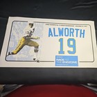 LANCE ALWORTH SAN DIEGO CHARGERS #19 ENSHRINEMENT POSTER-WINDOW DECAL — photo 2