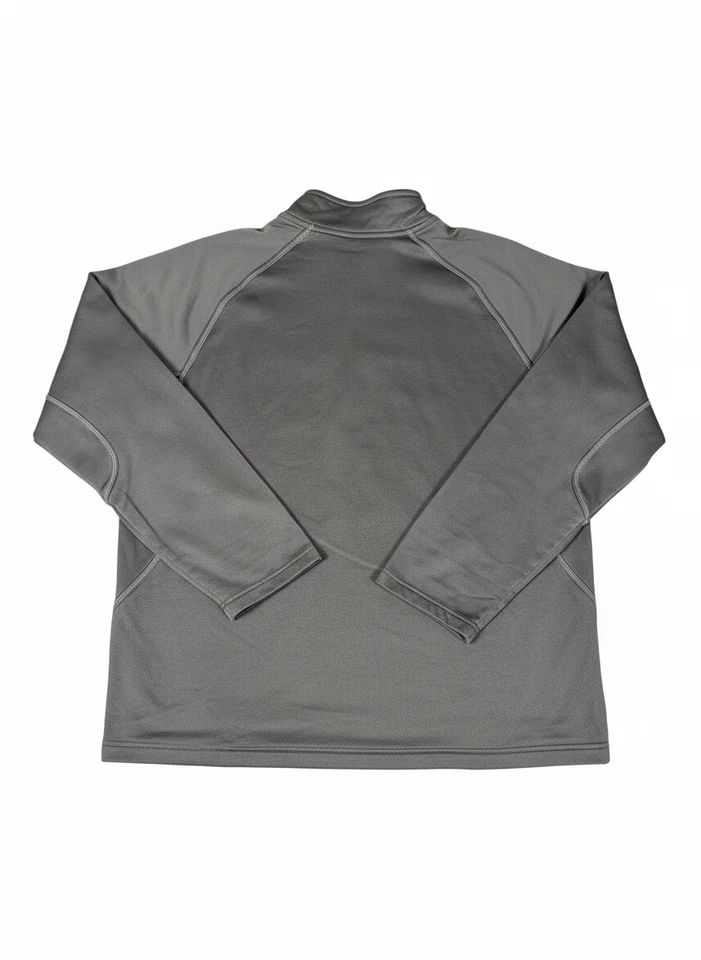 C9 by Champion 男式 XL 黑色灰色四分之一拉链套衫运动羊毛上衣 — 第 2/4 张图片