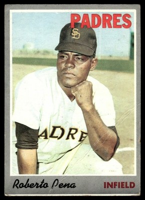 1970 Topps Roberto Pena San Diego Padres #44