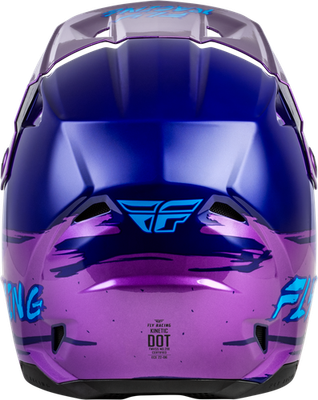 FLY RACING - Youth Kinetic Surge Helmet Pink/Purple/Teal Ym | 73