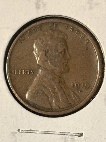 1919-D Lincoln Wheat Cent — photo from the most recent tracked eBay sale