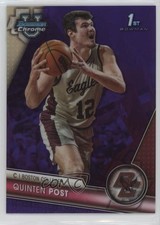 2023-24 Bowman U Chrome Purple Refractor 18/399 Quinten Post #14 6j0