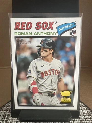 2026 Topps Heritage #86 RC Roman Anthony Boston Red Sox ROOKIE CARD