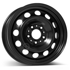 Jantes tôle en acier KFZ ALCAR STEEL 16" 7J 5x120 ET 47 72.5 NERO