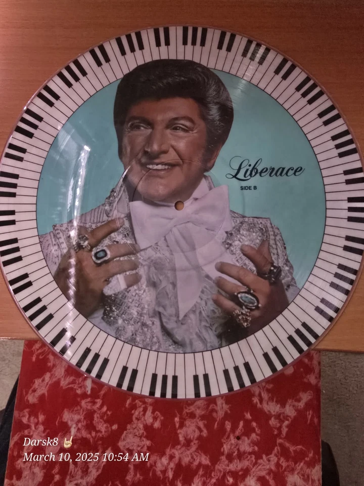 Rare, LIBERACE, 1979 Picture Disk, 12"  - Image 2 of 4
