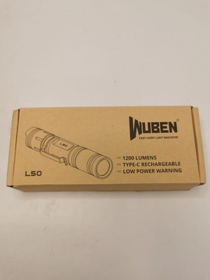 WUBEN L50 LED Taschenlampe 1200 Lumens  Taschenlampe USB Aufladbar