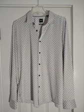 Hugo Boss Roan Kent Slim Fit Button Up Shirt Size XL EXCELLENT