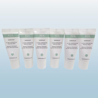 REN EVERCALM ULTRA COMFORTING RESCUE MASK 0.34 OZ NWOB LOT OF 6