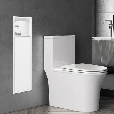 304 Stainless Steel Niche, 4 Tiers Bathroom Niche, Embedded Toilet Paper Niche