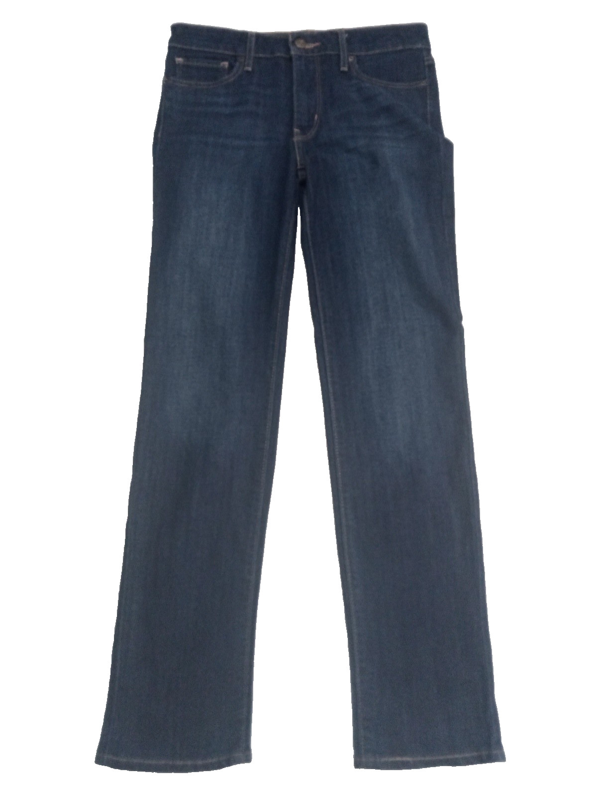 Levi's 712 dark wash straight leg jeans #straightlegjeans W27 L30 thumbnail 10