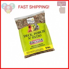 Wild Delight Deck, Porch N' Patio No Waste Bird Food, 5 lb, 374050 