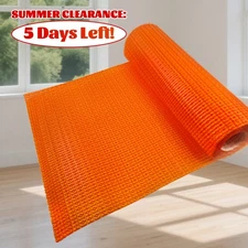 MAXKOSKO Heated Floor Uncoupling Membrane Flexible Membrane Roll 54 Sq. Ft.