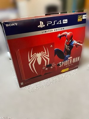 PS4 Pro Konsole Limited Edition Marvel Spider-Man - BRANDNEU - Playstation