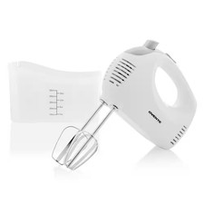 5-Speed Ultra Power Hand Mixer with Free Storage Case, White