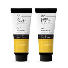 Deconstruct Face Gel Sunscreen SPF 50  and PA  50g each pack of 2