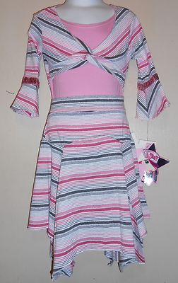 Ferocious Chik Toddler Girls Embellished Skirt Set Pink 2T NWT