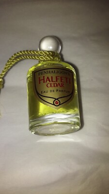 penhaligon's halfeti cedar ml miniature pour bottle new no box