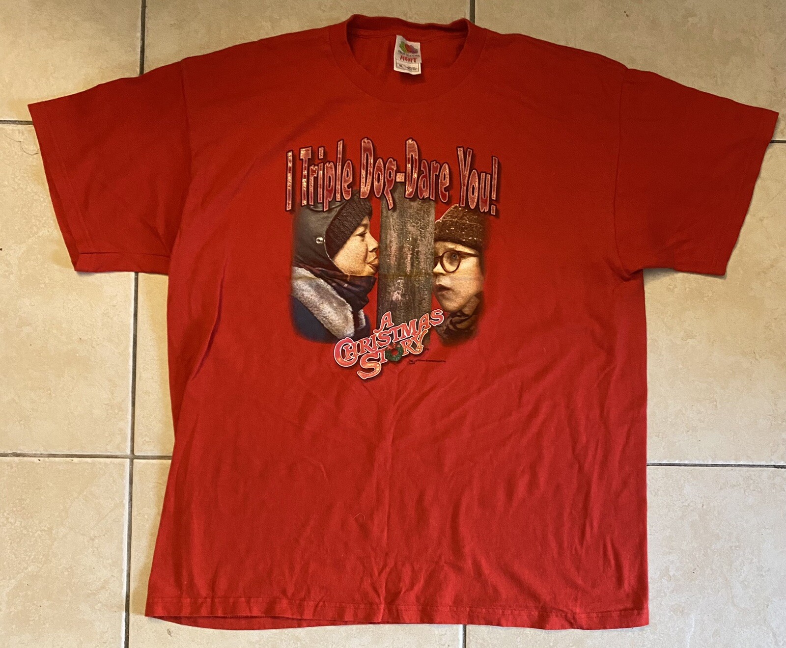Vintage A Christmas Story I Triple Dog Dare You Shirt… Gem