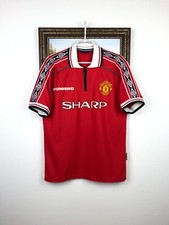 Manchester United Home football shirt 1998 Soccer Umbro Jersey Mens Trikot Sz M