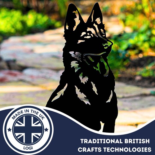 Deutscher Schäferhund Statue Geschenk Besitzer Sie Ihn Wohndeko Garten Ornamente Figur - Bild 43 von 44