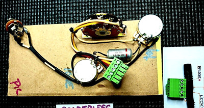 Solderless SSS Master volume / Master tone / 5 way blade - Made to fit Your Axe!