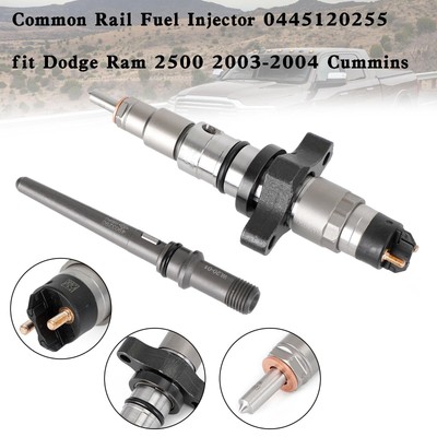 1PCS Common Rail Fuel Injector 0445120255 Für  Ram 2500 2003-2004 Cummins