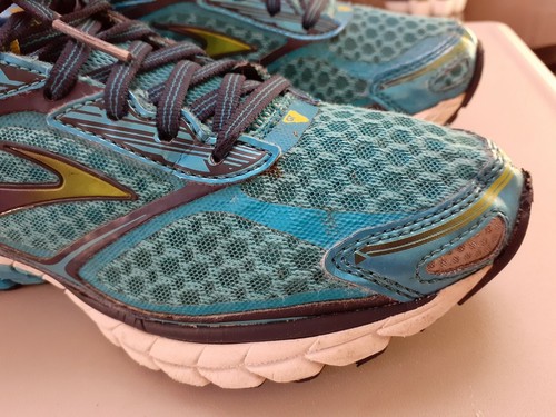 BROOKS GHOST 7 BLUE PURPLE WHITE 1201611B451 Womens Size 7.5 - Picture 2 of 12