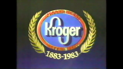 Vintage 1983 Kroger Grocery Store Stained Glass Design 16