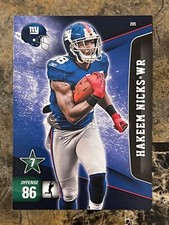 2011 Panini Adrenalyn XL - Hakeem Nicks card