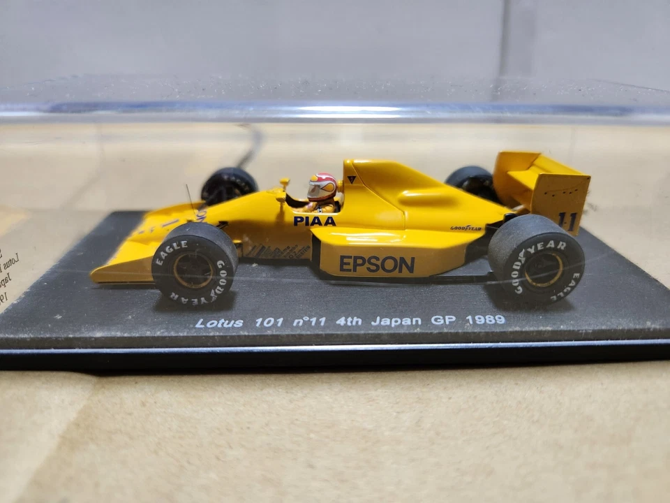 SPARK S1781 LOTUS 101 #11 4º GP de Japón 1989 Nelson Piquet 1/43 Foto 4 de 4