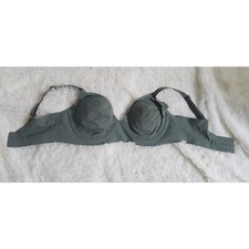 Smoothez by Aerie plunge green bra size 38DD removable padding