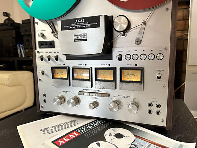 Akai GX-630D SS Stereo/Quadraphonic Pro Reel to Reel Serviced + 30