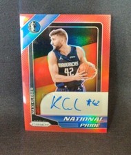 2020-21 Panini Chronicles Maxi Kleber National Pride Signatures Red