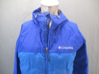 Columbia OMNI-TECH 650 Size S Men 100% Nylon Blue Down Feather